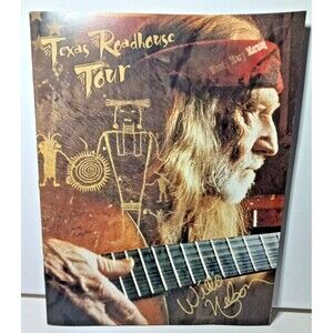 Willie Nelson Texas Roadhouse 12 pages  Tour Program